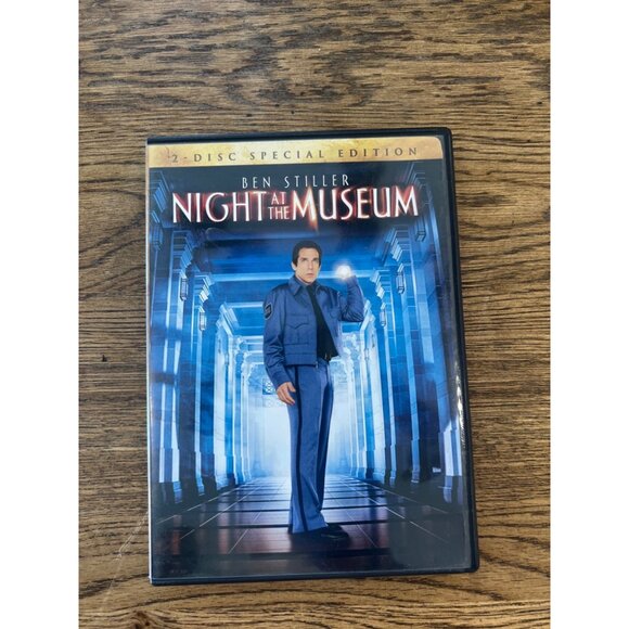 Night At The Museum 2-Disc Special Edition DVD 2007 Comedy Ben Stiller Pre-Owned - Picture 1 of 5